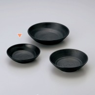 マイン メラミン食器　丸深皿　黒 小 M11－131 5枚/束（ご注文単位1束）【直送品】