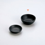 マイン メラミン食器　小鉢　黒 大 M11－140 5枚/束（ご注文単位1束）【直送品】