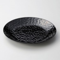 マイン メラミン食器　大皿　黒 φ36 M11－373 1枚（ご注文単位1枚）【直送品】
