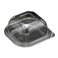 スミ 食品容器　ユニコン LS－角120　ドーム2　透明 5K12160 100個/袋（ご注文単位10袋）【直送品】