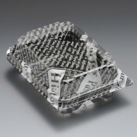 【直送品】 スミ 食品容器　ユニコン LS－85－10　黒英字 5S85230 100個/袋（ご注文単位10袋）