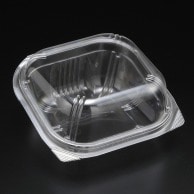 >【直送品】 スミ 食品容器　ユニコン ST－角130　ドーム　透明 5T13150 50枚/袋（ご注文単位16袋）