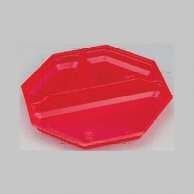 【直送品】 エフピコ 弁当容器　内装（中皿） SU－八角20－N6SD 赤 50枚/袋（ご注文単位12袋）