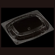 エフピコ 惣菜容器　角デリ　嵌合蓋 T－MFP角デリ16－13　OPS  50枚/袋（ご注文単位20袋）【直送品】