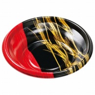 【直送品】 エフピコ 丼容器　MFP－丸丼　本体 19（V1） 金彩赤黒 50枚/袋（ご注文単位18袋）