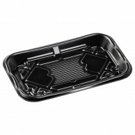 エフピコ 惣菜容器　MFP－ホットキッチン　本体 3 黒 50枚/袋（ご注文単位18袋）【直送品】