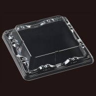 エフピコ 寿司容器　大波皿　嵌合蓋 T－大波皿3－3嵌合蓋（APET）エコ  50枚/袋（ご注文単位18袋）【直送品】