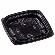エフピコ 惣菜容器　MSD惣菜　本体 11－11（16） 黒 50枚/袋（ご注文単位40袋）【直送品】