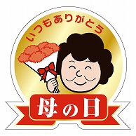 >カミイソ産商 エースラベル 母の日 C-0372 200枚/袋（ご注文単位1袋）【直送品】