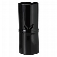 ケー・イー・アイ フラワーベース　竹風花瓶 L　ブラック 019－A－BK 1本（ご注文単位1本）【直送品】