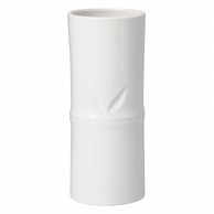 ケー・イー・アイ フラワーベース　竹風花瓶 L　ホワイト 019－A－WH 1本（ご注文単位1本）【直送品】
