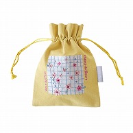 【直送品】 ケー・イー・アイ 刺繍巾着袋 グリッドフラワー IT004－8 1個（ご注文単位2個）