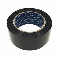 清和産業 梱包用OPPテープ　カラー 48mm×100m 黒 1巻（ご注文単位5巻）【直送品】