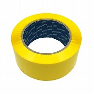 【直送品】 清和産業 梱包用OPPテープ　カラー 48mm×100m 黄 1巻（ご注文単位5巻）
