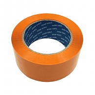 >【直送品】 清和産業 梱包用OPPテープ　カラー 48mm×100m オレンジ 1巻（ご注文単位5巻）