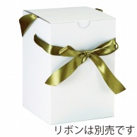 【直送品】 新光 フラワーギフトボックス プチボックスS　ホワイト パッド付 1枚（ご注文単位100枚）