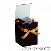 【直送品】 新光 フラワーギフトボックス プチボックスS　ブラック パッド付 1枚（ご注文単位100枚）