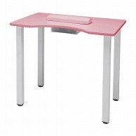 マツヨシ採血テーブル　ピンク SN－T002P　90×50×70cm  1個（ご注文単位1個）【直送品】
