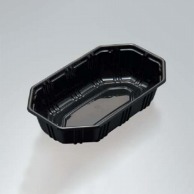【直送品】 ウツミリサイクルシステムズ 野菜・果物容器 UA－2 黒 100枚/袋（ご注文単位12袋）
