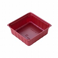 【直送品】 アクタ 弁当容器　ワン折重　カップ容器　かん合 70－3 赤 100枚/袋（ご注文単位10袋）