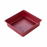 【直送品】 アクタ 弁当容器　ワン折重　カップ容器　かん合 70－4 赤 100枚/袋（ご注文単位10袋）