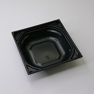 >アクタ 丼容器 ワン折重 底 56BWA-45 黒 50枚/束（ご注文単位8束）【直送品】