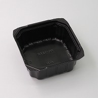【直送品】 アクタ 弁当容器　ワン折重　カップ容器　かん合 90－1A 黒 100枚/袋（ご注文単位8袋）