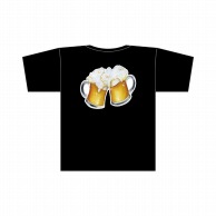 P・O・Pプロダクツ メッセージTシャツ　黒　フルカラー M 22756　ビール 1枚（ご注文単位1枚）【直送品】