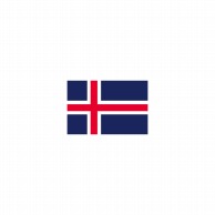 【直送品】 P・O・Pプロダクツ 世界の国旗 L版 22802　アイスランド 1枚（ご注文単位1枚）