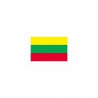 【直送品】 P・O・Pプロダクツ 世界の国旗 ミニフラッグ 23561　リトアニア 1枚（ご注文単位1枚）