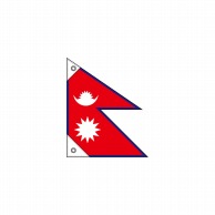 >【直送品】 P・O・Pプロダクツ 国旗　販促用 ミニ 23679　ネパール 1枚（ご注文単位1枚）