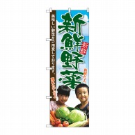 >【直送品】 P・O・Pプロダクツ のぼり  SNB－2206　新鮮野菜　子供写真 1枚（ご注文単位1枚）