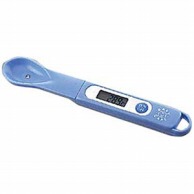 【直送品】 河西 幼児用スプーン温度計　ブルー   1個（ご注文単位1個）