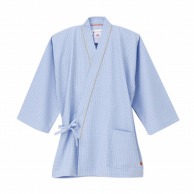 【直送品】 男女兼用　患者衣　甚平型 FG－1511　S　ブルー  1枚（ご注文単位1枚）