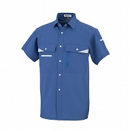 DAIRIKI　半袖シャツ ブルー　L 07003 1枚（ご注文単位1枚）【直送品】