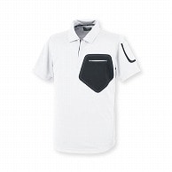 DAIRIKI　半袖ポロシャツ ホワイト　L 59593 1枚（ご注文単位1枚）【直送品】