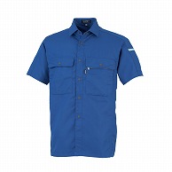 DAIRIKI　半袖シャツ ブルー　S 17003 1枚（ご注文単位1枚）【直送品】