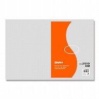 SWAN 規格ポリ袋 スワン ポリエチレン袋 0.025mm厚 No.2519(19号) 紐なし 100枚
