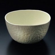 【直送品】山万 粉引風サラダボール　中  02312－109 1個（ご注文単位1個）