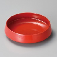 山万 赤釉くくり型　6．0鉢  05505－149 1個（ご注文単位1個）【直送品】