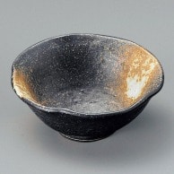 山万 黒備前　花小鉢  09420-319 1個（ご注文単位1個）【直送品】