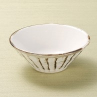 山万 錆粉引しのぎ深鉢　小  11215－409 1個（ご注文単位1個）【直送品】