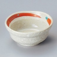 山万 赤絵点紋小鉢　大  11316－449 1個（ご注文単位1個）【直送品】