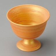 【直送品】山万 茶金彩　高台小付  12704－459 1個（ご注文単位1個）