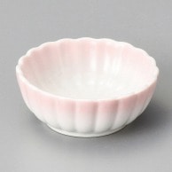 山万 ピンク　菊型豆小鉢  13630－189 1個（ご注文単位1個）【直送品】