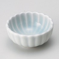 山万 青白磁　菊型珍味  14205－589 1個（ご注文単位1個）【直送品】
