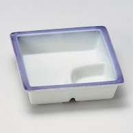 山万 紫吹き　仕切付角鉢  14707－149 1個（ご注文単位1個）【直送品】