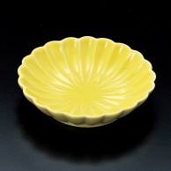 【直送品】山万 黄色　菊型皿  15330－189 1個（ご注文単位1個）