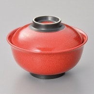 【直送品】山万 柚子赤斑点反型　円菓子碗　小  15721－109 1個（ご注文単位1個）