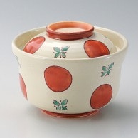 山万 赤絵丸紋　円菓子碗  16014－319 1個（ご注文単位1個）【直送品】